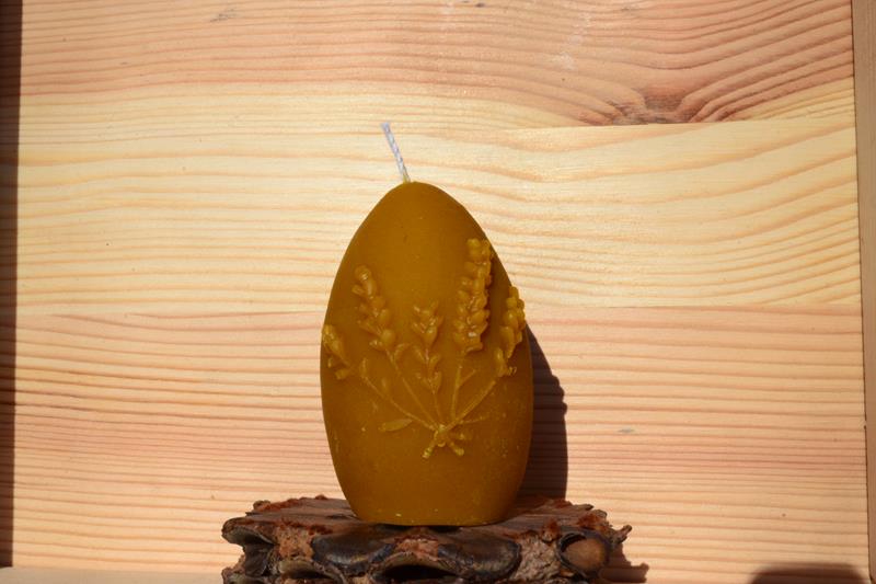 Svíčka - Vajíčko levandule