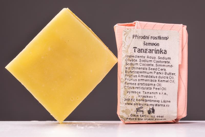 Tuhý šampón na vlasy - Tangarinka  30 g