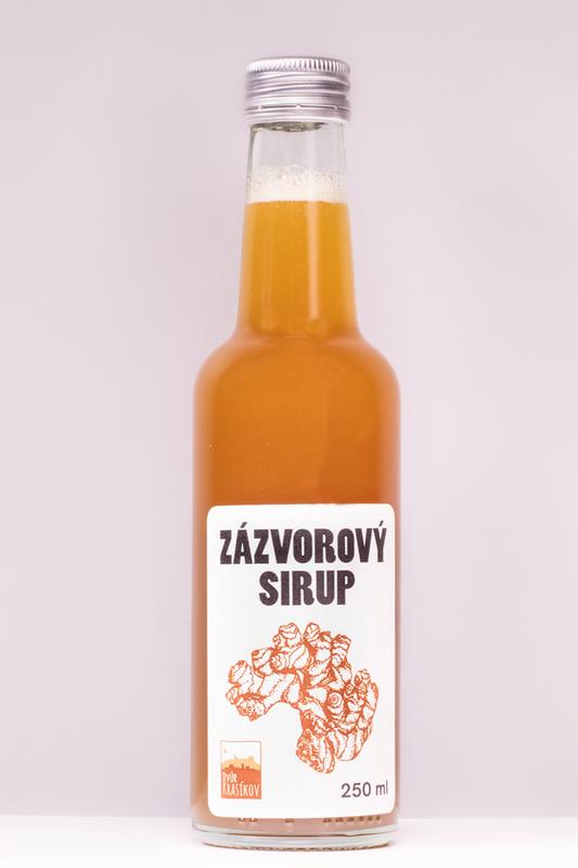 Zázvorový sirup 250 ml